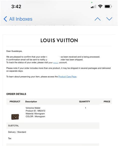 suivre colis louis vuitton|louis vuitton online order status.